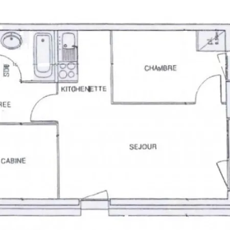 Apartamento Cocon De 40m² Pour 5 Personnes Avec 2 A Les Menuires, Acces Direct Aux Pistes Et Balcon Sud - Fr-1-178-379 *